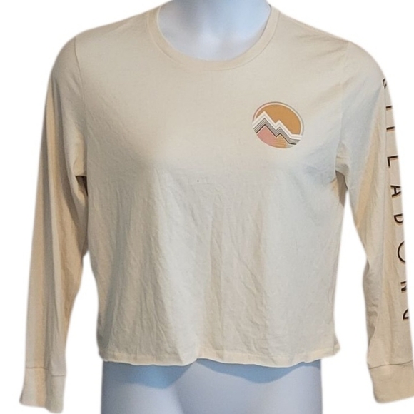 Billabong Tops - Billabong Cream Long Sleeve Shirt